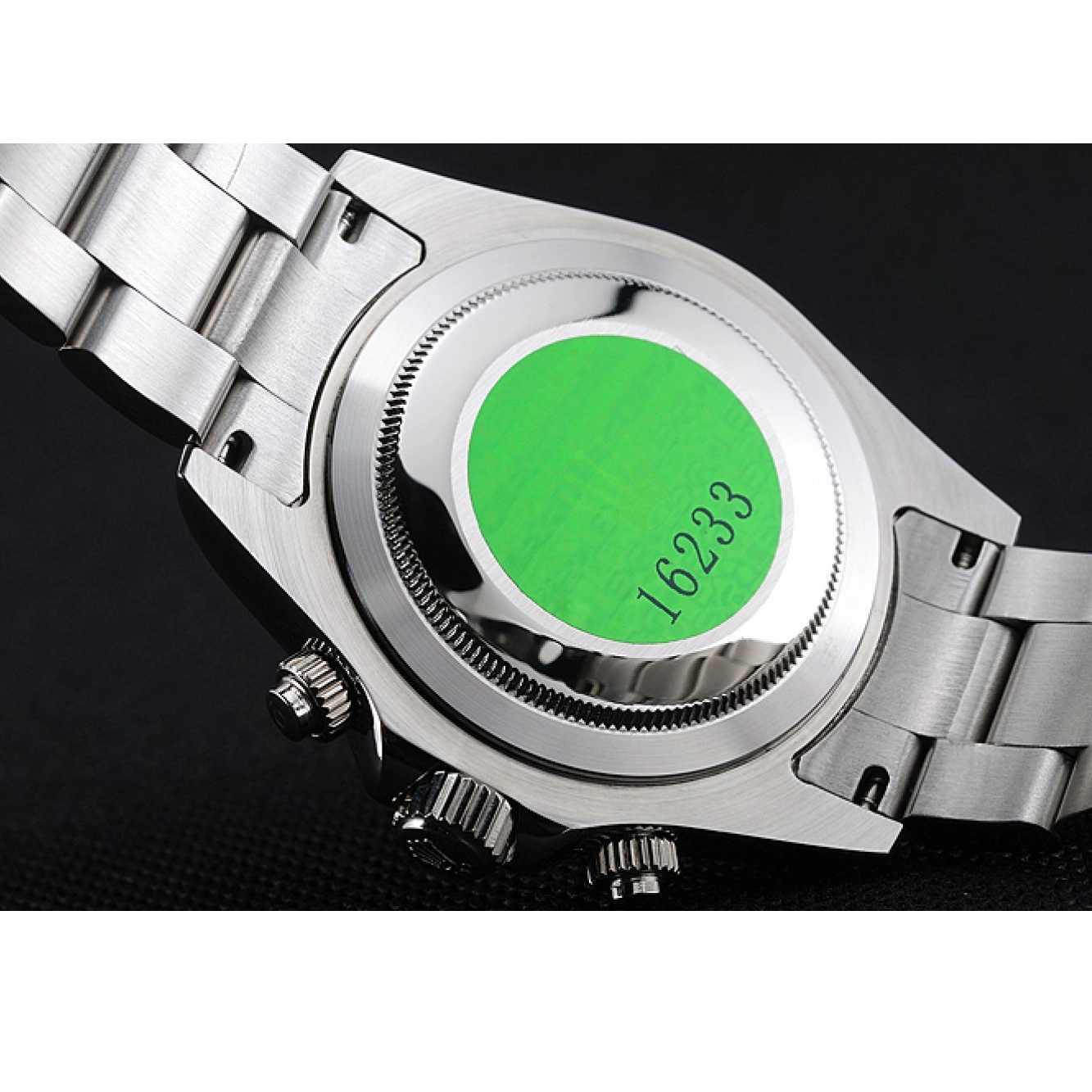 Aaa fake watches Cosmograph Bezel Dial Steel White Stainless Daytona Rolex White 1454242 0716